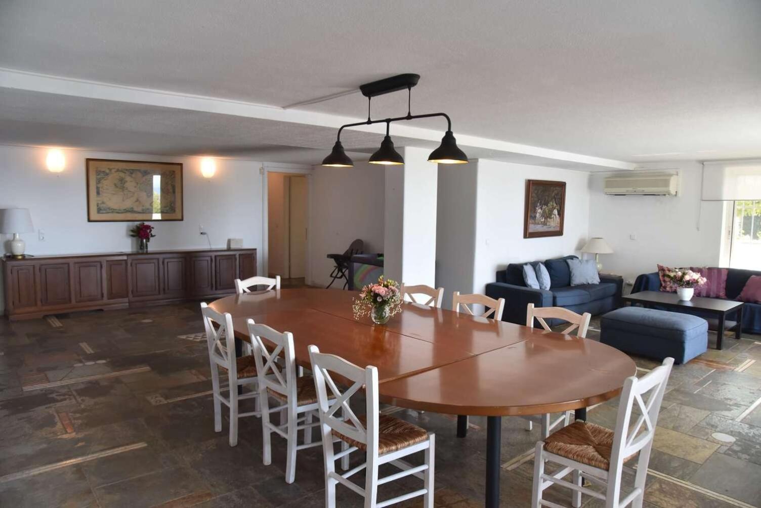 Beautiful, Private Villa By The Sea Agia Marina  Exteriör bild